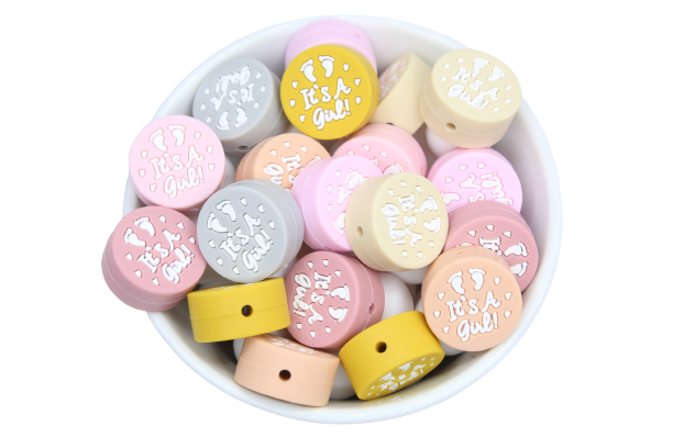 It's a girl - Perle en silicone