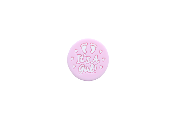 It's a girl - Perle en silicone