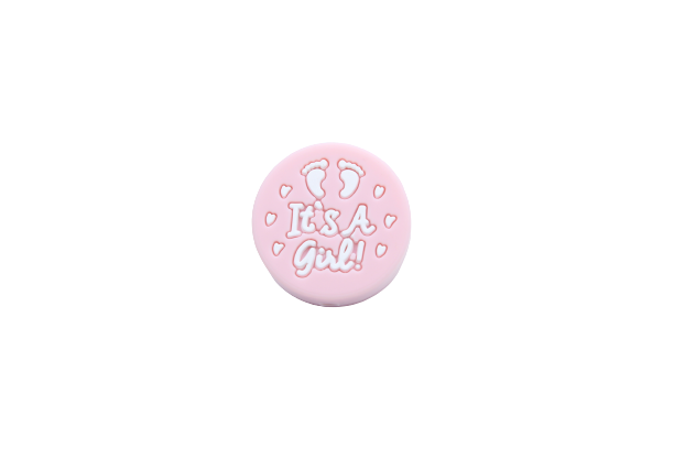 It's a girl - Perle en silicone