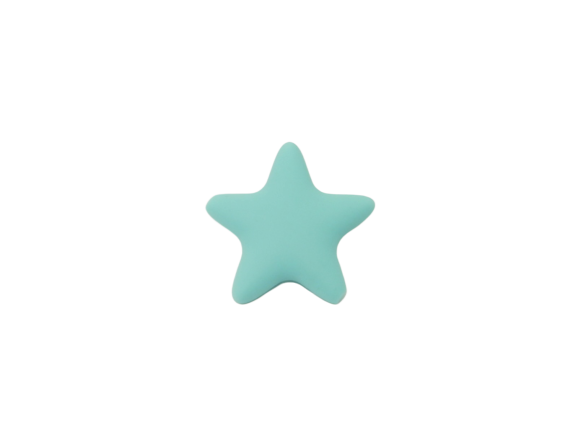 Étoile 40mm - Perle en siliocne