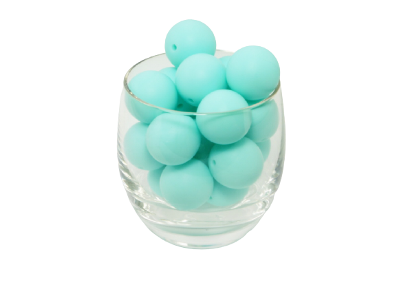 Ronde Ø22mm - Perle en silicone