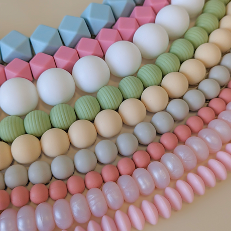 Les perles en silicone classiques