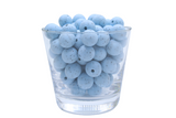 Perle ronde Poussières d'étoiles - lot de 5 - Perle en silicone