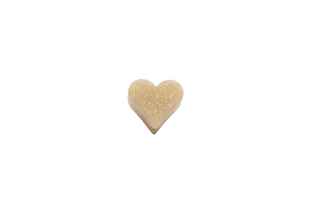 Nœud ou cœur à paillettes - Perle en silicone