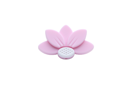 Demi-fleur - Perle en silicone