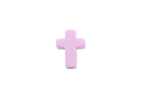Croix - Perle en silicone