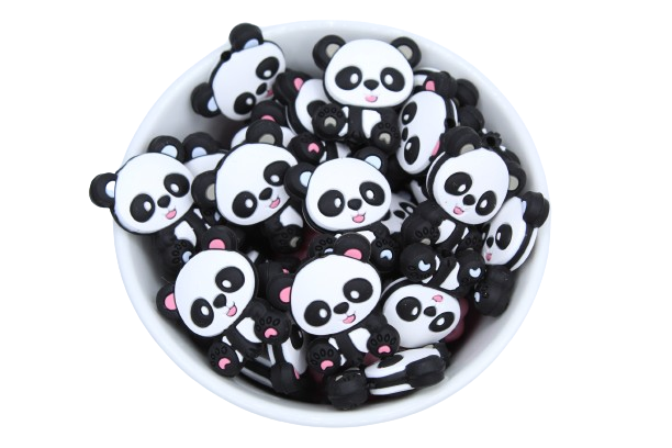 Panda - Perle en silicone