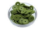Mini rondelle à pois - lot de 5 - Perle en silicone