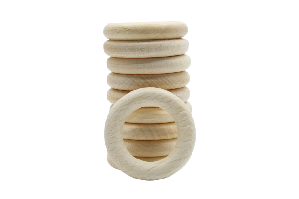 Anneau - en hêtre naturel Fabrication Européenne