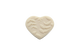 Coeur embossé - Perle en silicone