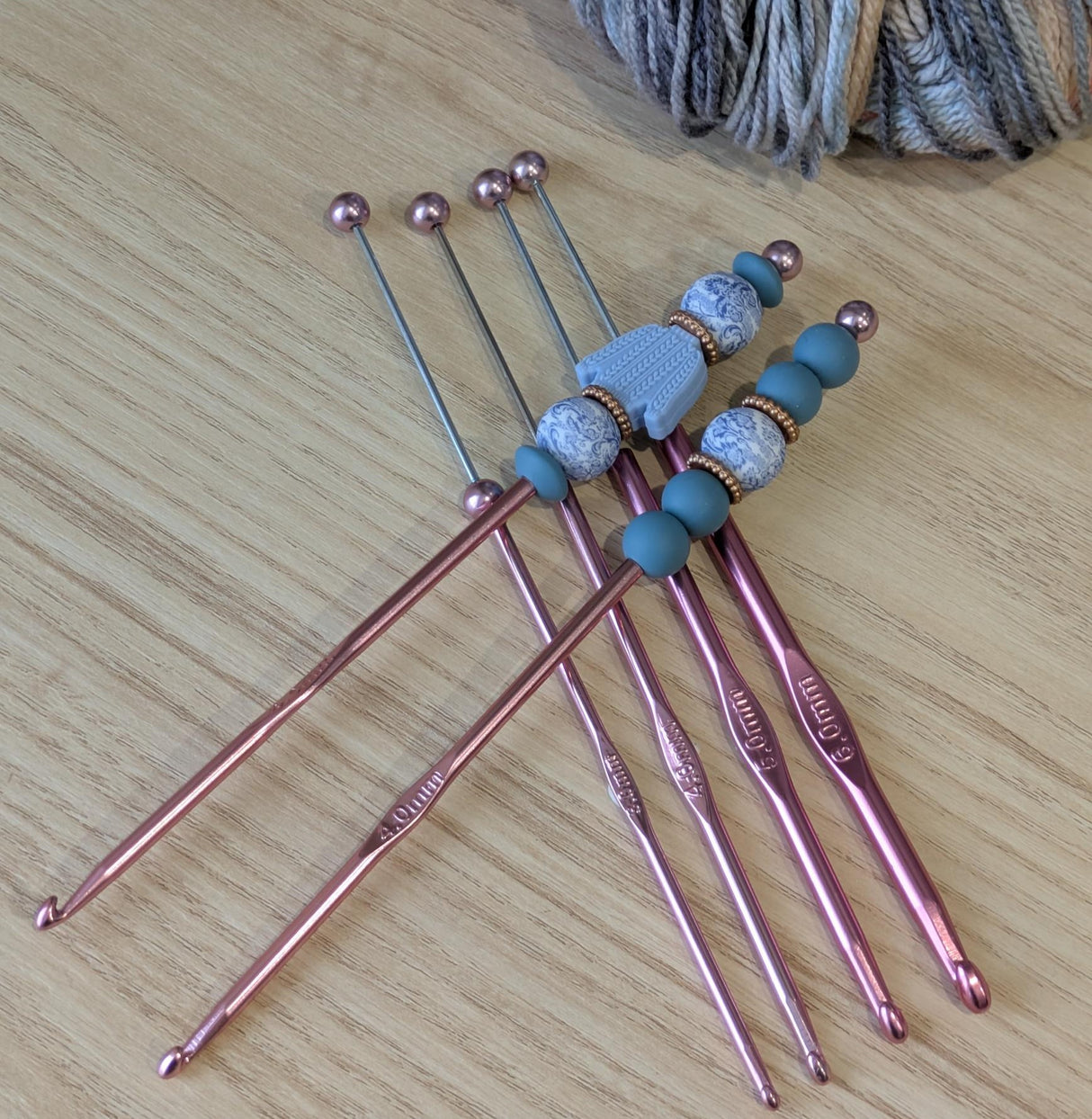 Crochet à crochet à perler - Métal