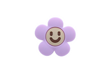Smiley fleur - Perle en silicone