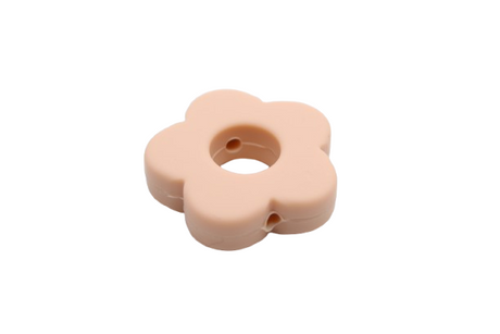 Fleur anneau - Perle en silicone