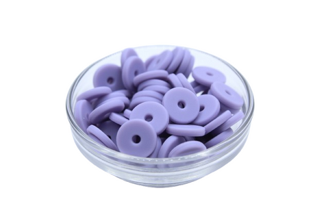 Mini rondelle Ø12mm  - lot de 5 - Perle en silicone
