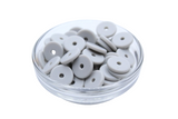 Mini rondelle Ø12mm  - lot de 5 - Perle en silicone