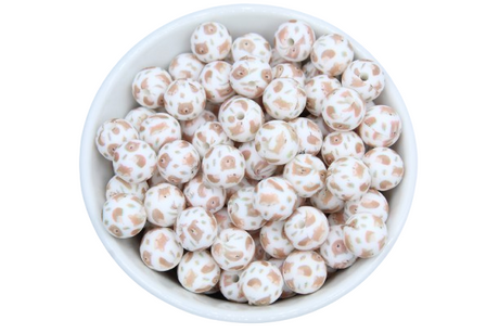 Perle imprimée animaux EXCLUSIVITÉ - Perle en silicone