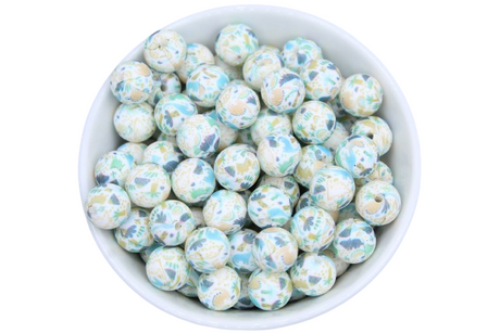 Perle imprimée animaux EXCLUSIVITÉ - Perle en silicone