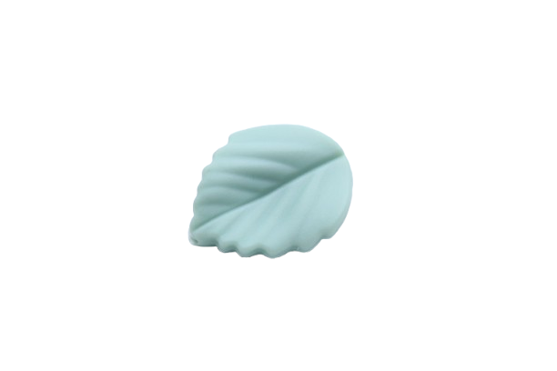 Petite feuille version 2 - Perle en silicone