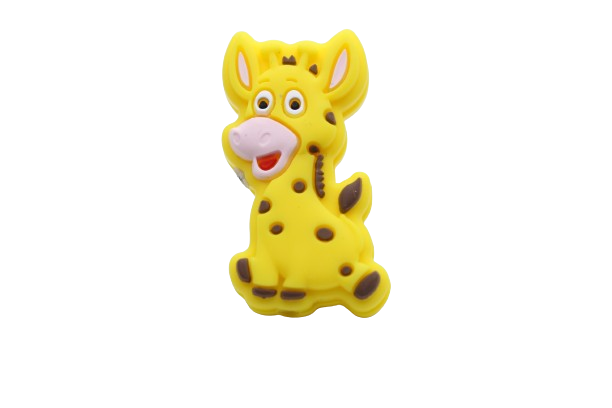 Girafe - Perle en silicone