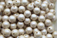 Perle imprimée effet nacré  - Perle en silicone