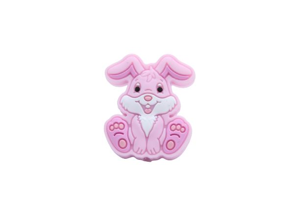 Lapin - Perle en silicone