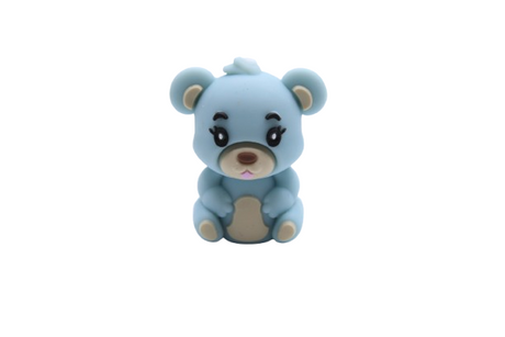 Nounours 3D - Perle en silicone