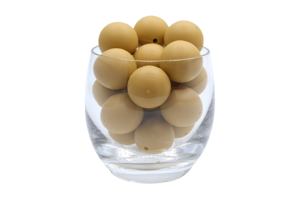 Ronde Ø19mm - Perle en silicone