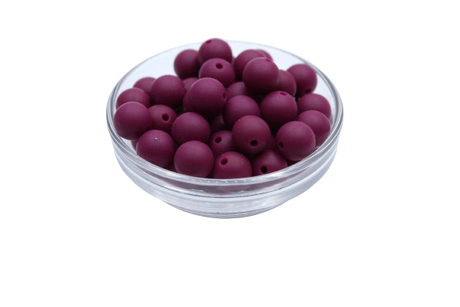 Perle ronde Ø9mm - lot de 10 - Perle en silicone