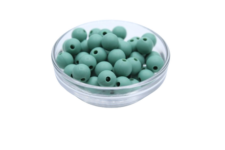 Perle ronde Ø9mm - lot de 10 - Perle en silicone