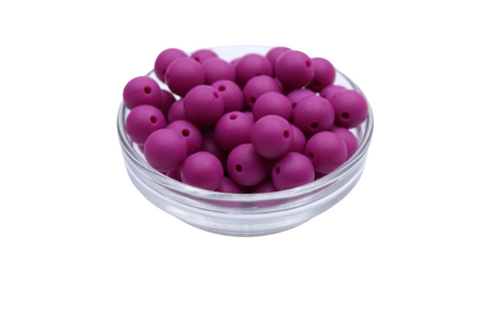 Perle ronde Ø9mm - lot de 10 - Perle en silicone