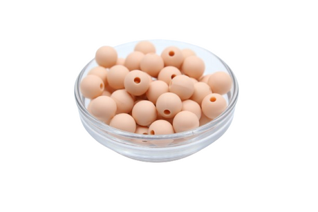 Perle ronde Ø9mm - lot de 10 - Perle en silicone