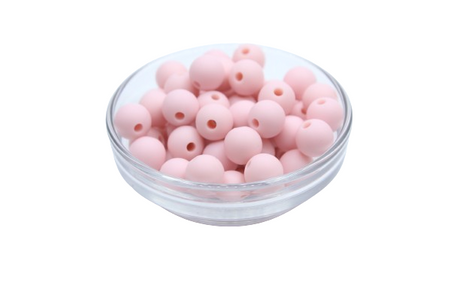 Perle ronde Ø9mm - lot de 10 - Perle en silicone