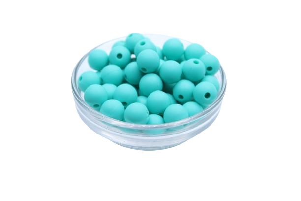 Perle ronde Ø9mm - lot de 10 - Perle en silicone