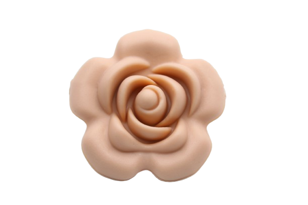 Rose - Perle en silicone