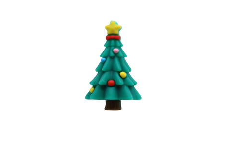 Sapin 3D - Perle en silicone