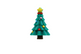 Sapin 3D - Perle en silicone