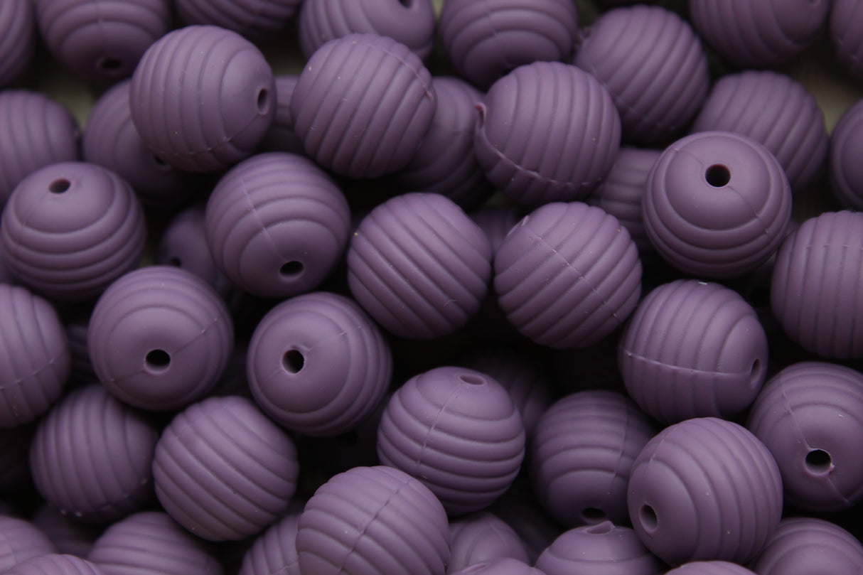 Striée - Perle en silicone