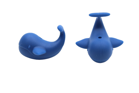 Baleine 3 D - Perle en silicone