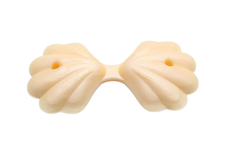 Coquillage (2) 3D - Perle en silicone