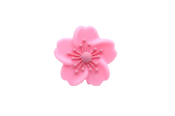 Fleur de cerisier - Perle en silicone