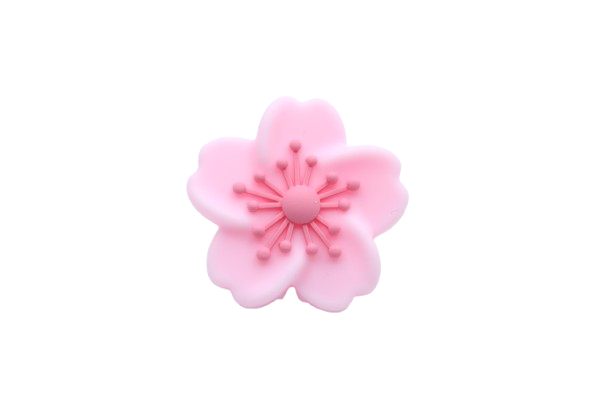 Fleur de cerisier - Perle en silicone