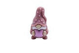 Gnome avec coeur 3D - Perle en silicone