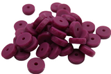 Mini rondelle avec coeur - Perle en silicone