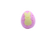 Oeuf de Pâques avec lapin 3D - Perle en silicone