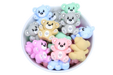 Ourson 3D - Perle en silicone
