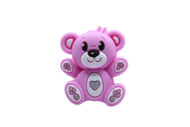 Ourson 3D - Perle en silicone