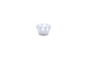Mini couronne 3D - Perle en silicone