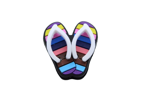 Tongs 3D - Perle en silicone
