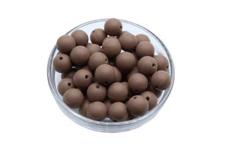 Perle ronde Ø9mm - lot de 10 - Perle en silicone
