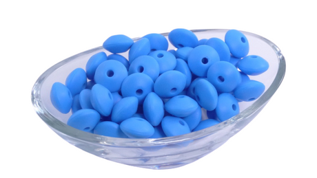 Lentille Ø12mm - Lot de 10 - Perle en silicone